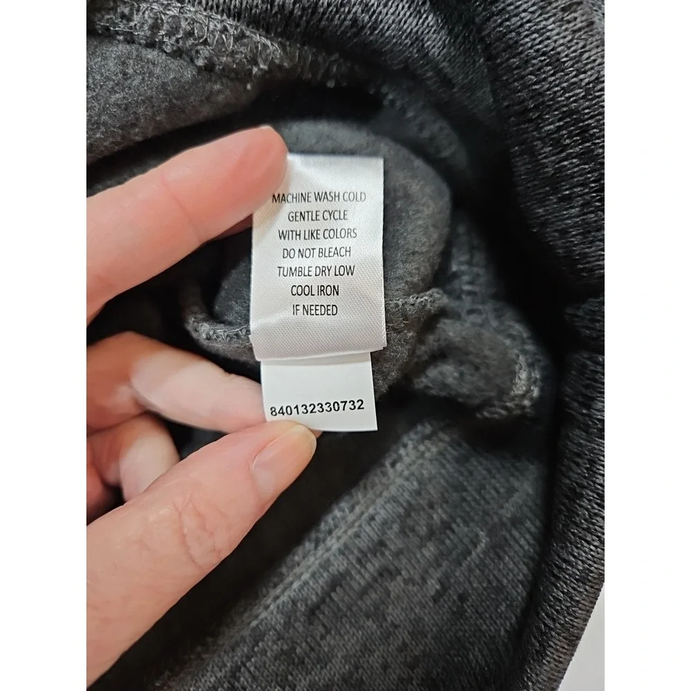 Caliville‎ Men's Heather Gray Fleece Pullover Hoodie w/ Kangaroo Pocket Size M